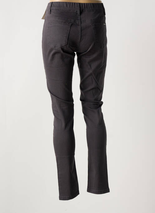 Blugi cu croială slim elasticitate mărime normală gri QUATRE VINGT JOURS femme