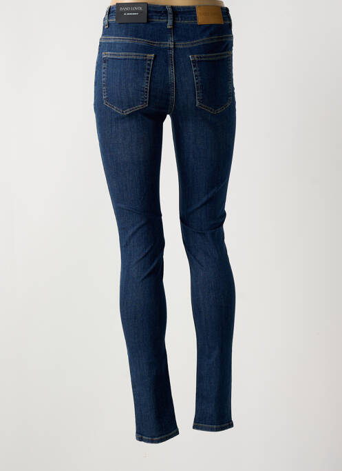 Blugi cu croială slim albastru BASE LEVEL femeie