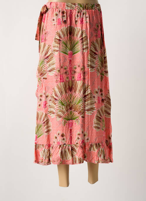 Fustă lungă roz IVY BEAU femeie