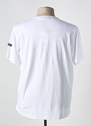 Tricou elasticitate mâneci scurte alb HUBLOT bărbat