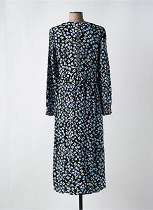 Rochie midi imprimeu floral mâneci lungi negru STREET ONE femeie