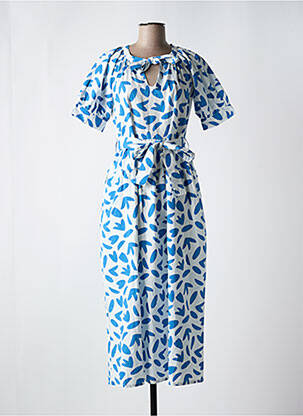 Rochie lungă albastru COMPAÑIA FANTASTICA femeie