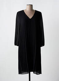 Rochie midi croială fluidă mâneci lungi negru STREET ONE femme