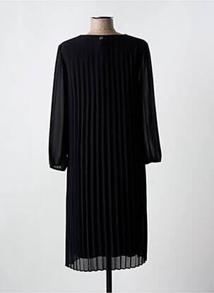 Rochie midi croială fluidă mâneci lungi negru STREET ONE femeie