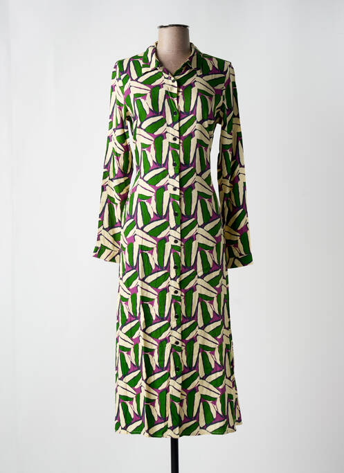 Rochie lungă verde COMPAÑIA FANTASTICA femeie