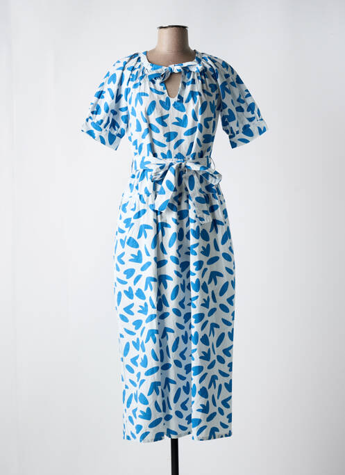 Rochie lungă albastru COMPAÑIA FANTASTICA femeie