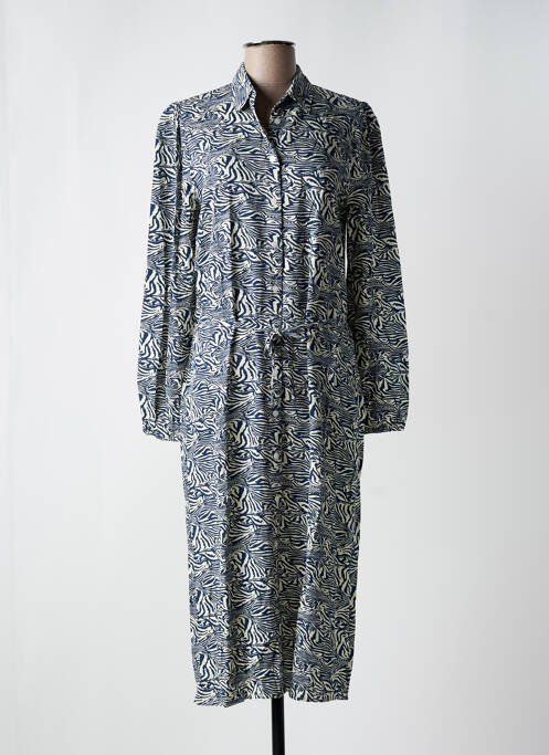 Rochie midi albastru IVY BEAU femeie