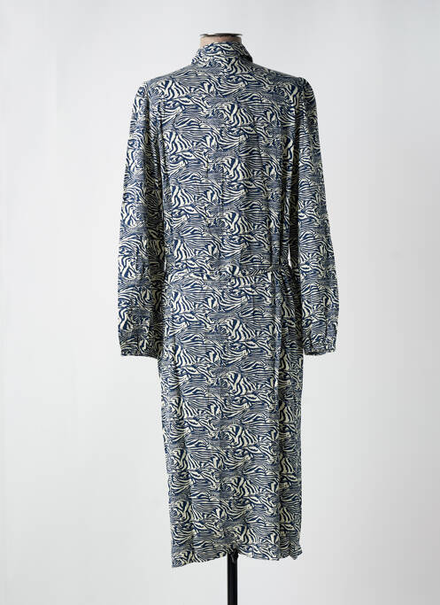 Rochie midi albastru IVY BEAU femeie