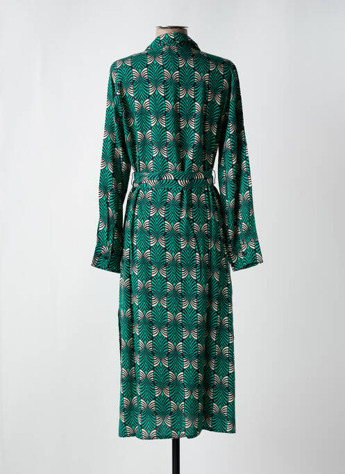 Rochie lungă verde COMPAÑIA FANTASTICA femeie