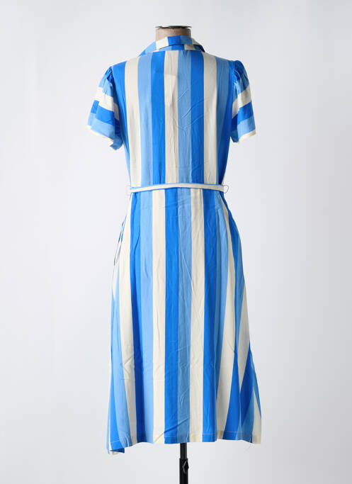 Rochie midi albastru COMPAÑIA FANTASTICA femeie