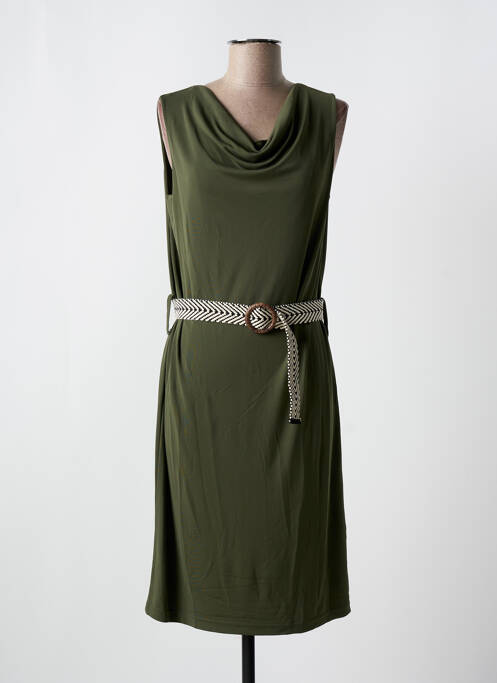 Rochie midi verde QUATRE VINGT JOURS femeie