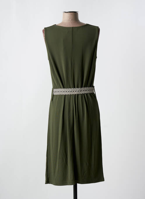 Rochie midi verde QUATRE VINGT JOURS femeie