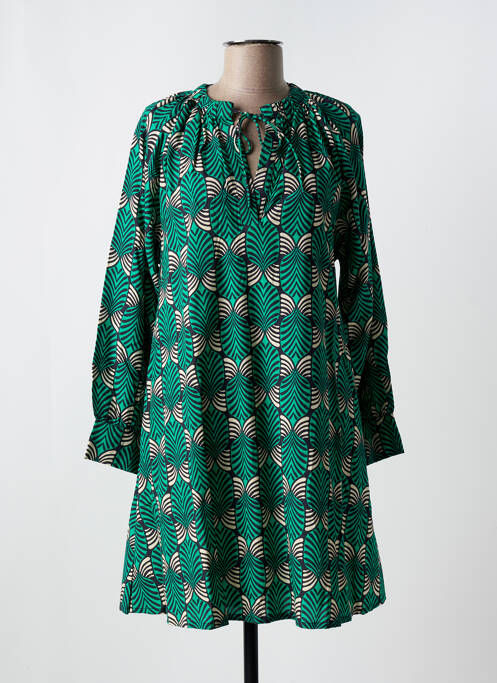 Rochie scurtă verde COMPAÑIA FANTASTICA femeie