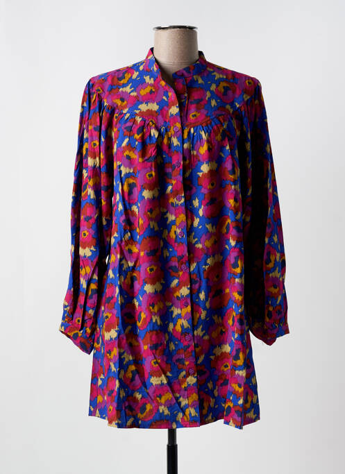 Rochie scurtă albastru COMPAÑIA FANTASTICA femeie