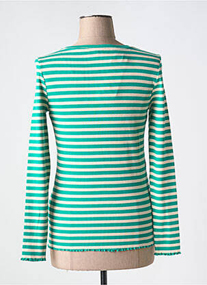 Pulover croială cambrată mâneci lungi verde STREET ONE femeie
