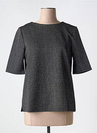 Tricou elasticitate mâneci scurte negru STREET ONE femme
