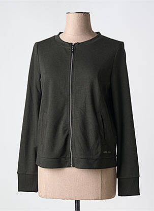 Jachete casual guler rotund verde STREET ONE femeie