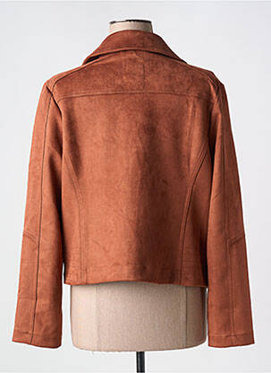 Jachete casual guler tip costum portocalie STREET ONE femeie