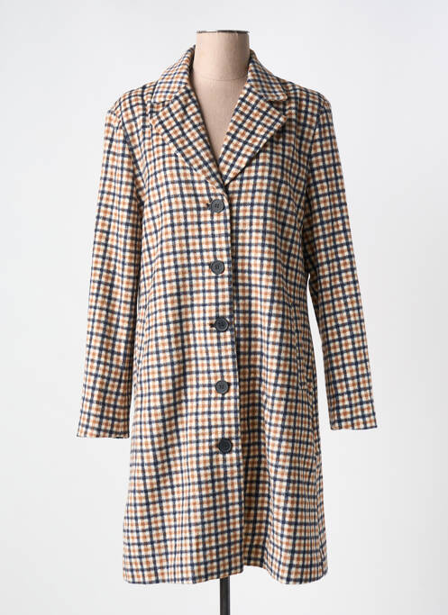 Palton lung maro IVY BEAU femeie