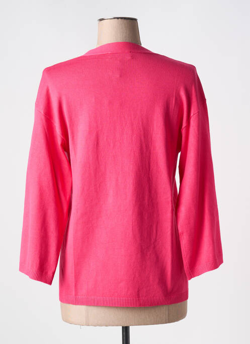 Vestă cu mâneci lungi roz IVY BEAU femeie