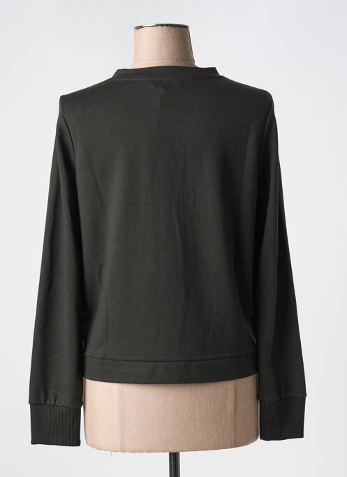 Jachete casual guler rotund verde STREET ONE femme