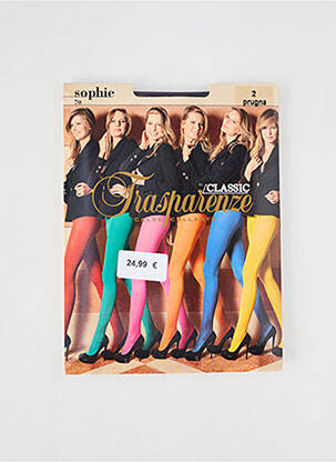 Colanți violet TRASPARENZE femeie