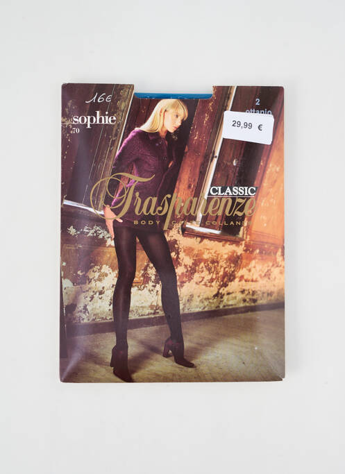 Colanți albastru TRASPARENZE femeie