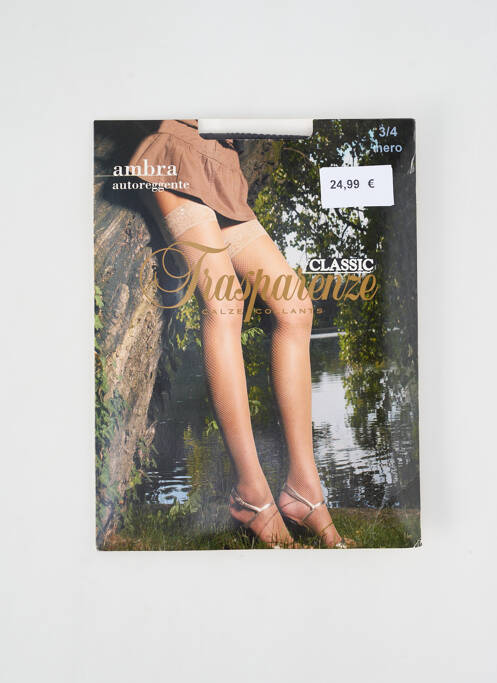 Colanți negru TRASPARENZE femeie