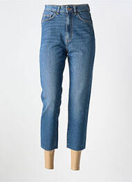 Blugi cu croială slim elasticitate talie înaltă albastru ESPRIT femme