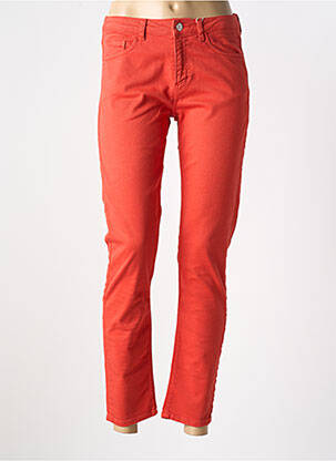 Blugi cu croială slim portocaliu ESPRIT femeie