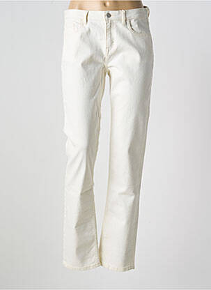 Blugi cu croială dreaptă bej ESPRIT femeie