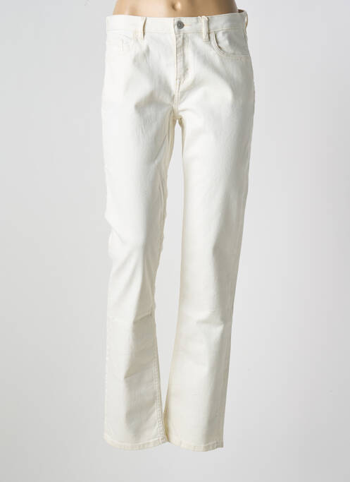 Blugi cu croială dreaptă bej ESPRIT femeie