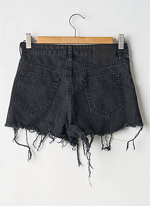 Șort țesătură denim talie înaltă negru SAMSOE & SAMSOE femeie