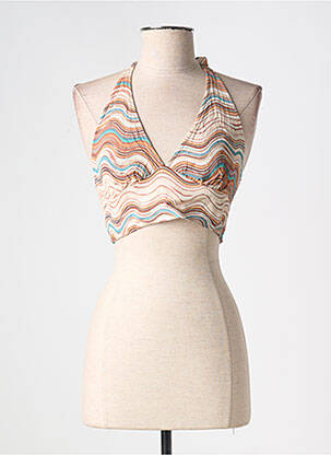 Top bej PULL & BEAR femeie