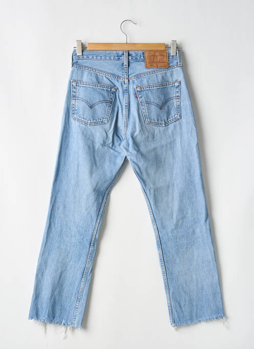 Blugi cu croială dreaptă albastru LEVIS femeie