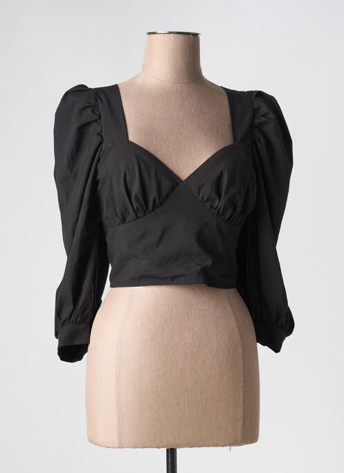 Top negru LOAVIES femeie