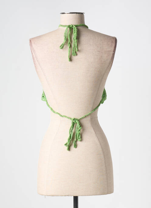 Top verde BERSHKA femeie