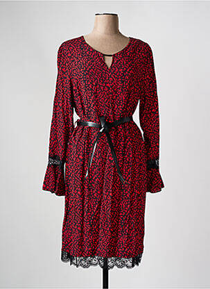 Rochie midi roșu FRED SABATIER femeie