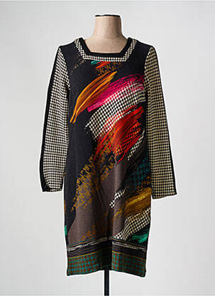 Rochie midi negru GUY DUBOUIS femeie