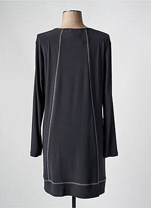 Rochie scurtă croială fluidă mâneci lungi gri MERI & ESCA femeie
