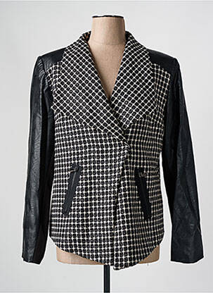 Geci din piele ecologică negru FRED SABATIER femeie