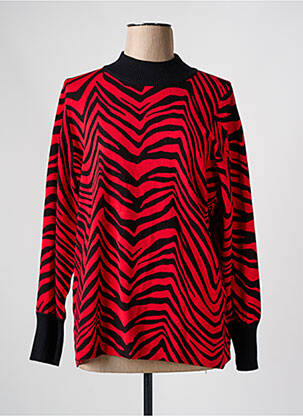 Pulover roșu MARBLE femeie