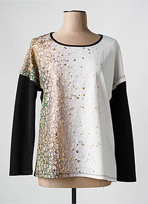 Tricou negru FRED SABATIER femeie