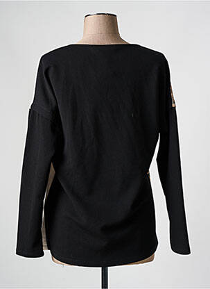 Tricou mâneci lungi mâneci lungi negru FRED SABATIER femeie