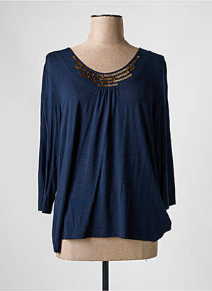 Tricou mâneci 3/4 mâneci 3/4 albastru BETTY BARCLAY femeie