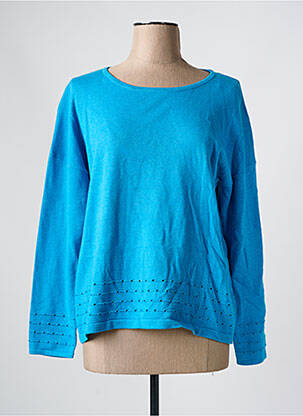 Pulover albastru MARBLE femeie