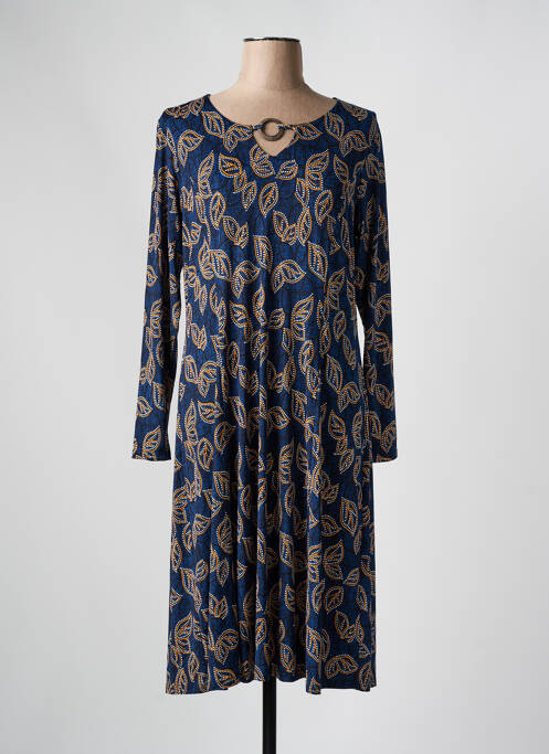 Rochie midi albastru GUY DUBOUIS femeie