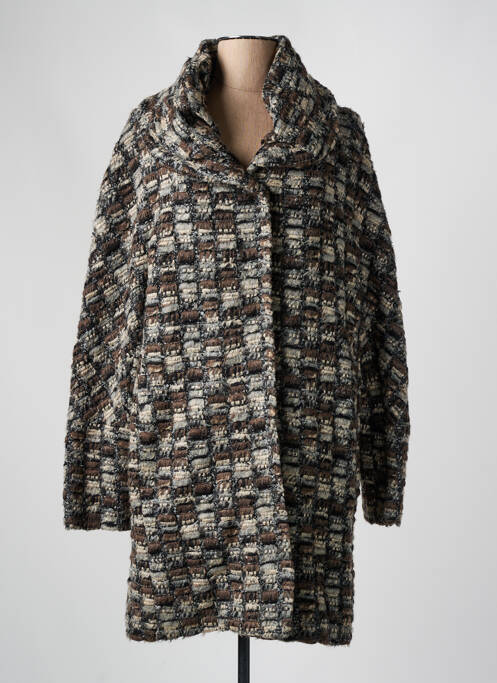 Palton lung maro POLARBEAR femeie