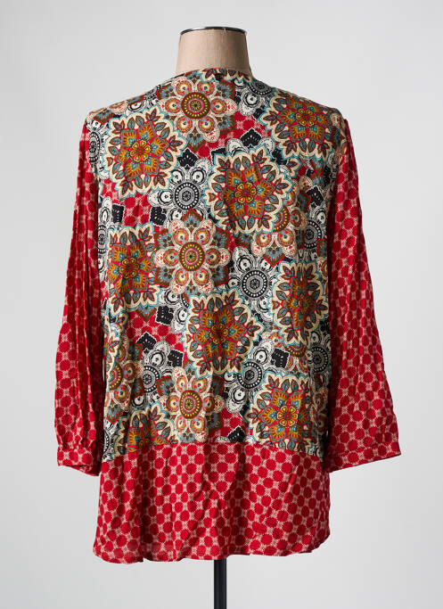 Tunică mâneci lungi roșu FRED SABATIER femeie