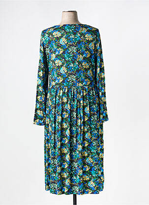 Rochie lungă mâneci lungi mâneci lungi albastru AGATHE & LOUISE femeie